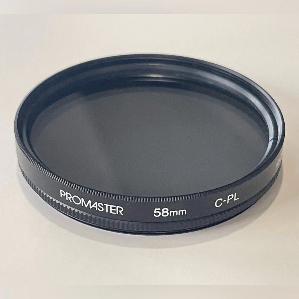 NEW PROMASTER 58mm CIRCULAR POLARIZING FILTER